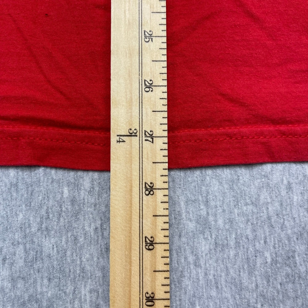 Fruit of the Loom Oktoberfest Munchen T-Shirt Red Graphic Lion Crest Mens L - Picture 9 of 9